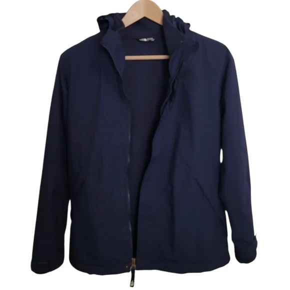 The North Face Girl's Jacket with Removeable Fleece in Navy Blue